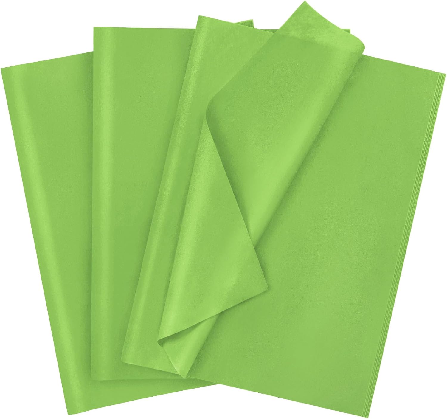 120 Sheets Lime Green Tissue Paper for Gift Wrapping and Crafts
