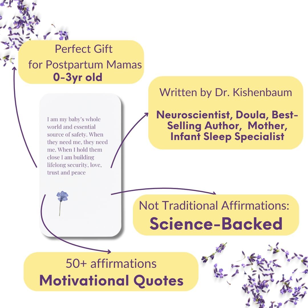55 New Mom Affirmation Cards for Postpartum Support