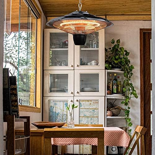 Donyer Power 1500W Electric Heater for Indoor and Outdoor Use
