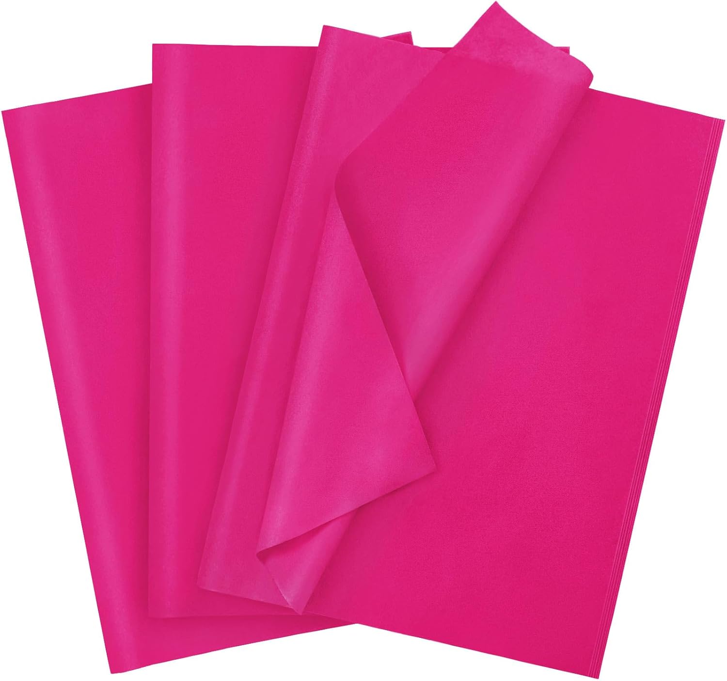 120 Sheets Hot Pink Tissue Paper for Gift Wrapping and Crafts