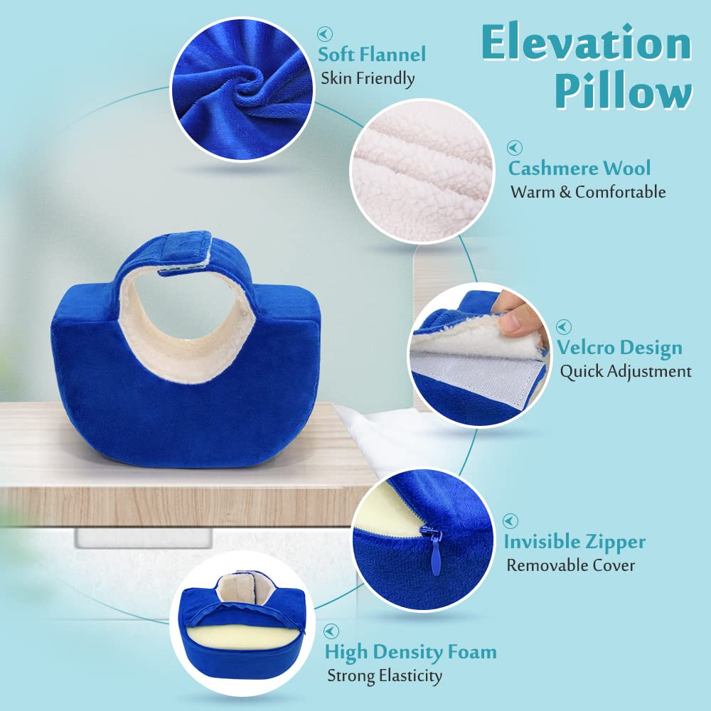 NEAUDE Foot Elevation Pillow 2PCS for Swelling Relief
