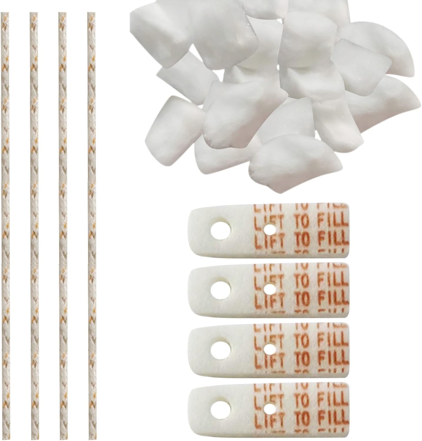 Universal Lighter Repair Kit with Wicks and Flints