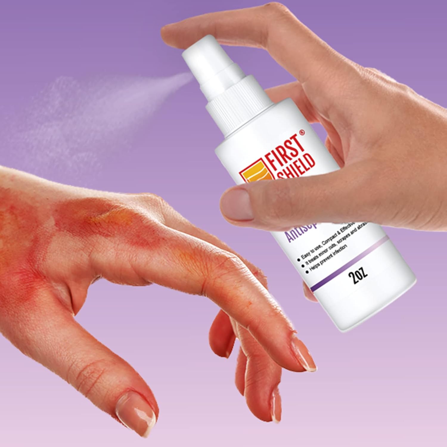 First Shield Antiseptic Spray 2 Oz 3 Pack