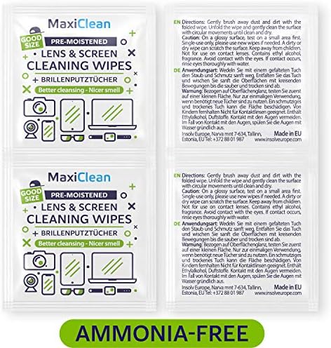 440 Pack Lens Wipes for Eyeglasses and Screens