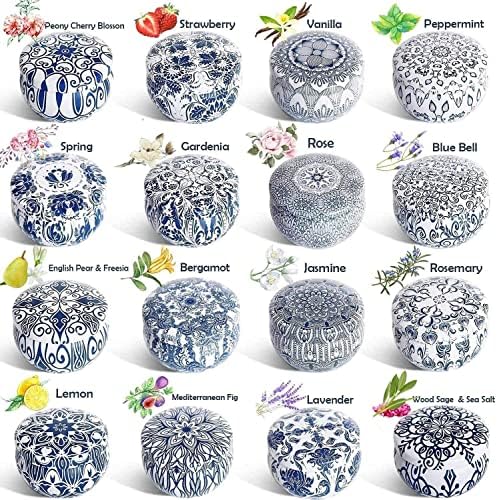 YOROXRG Scented Candles 16 Pack Travel Set