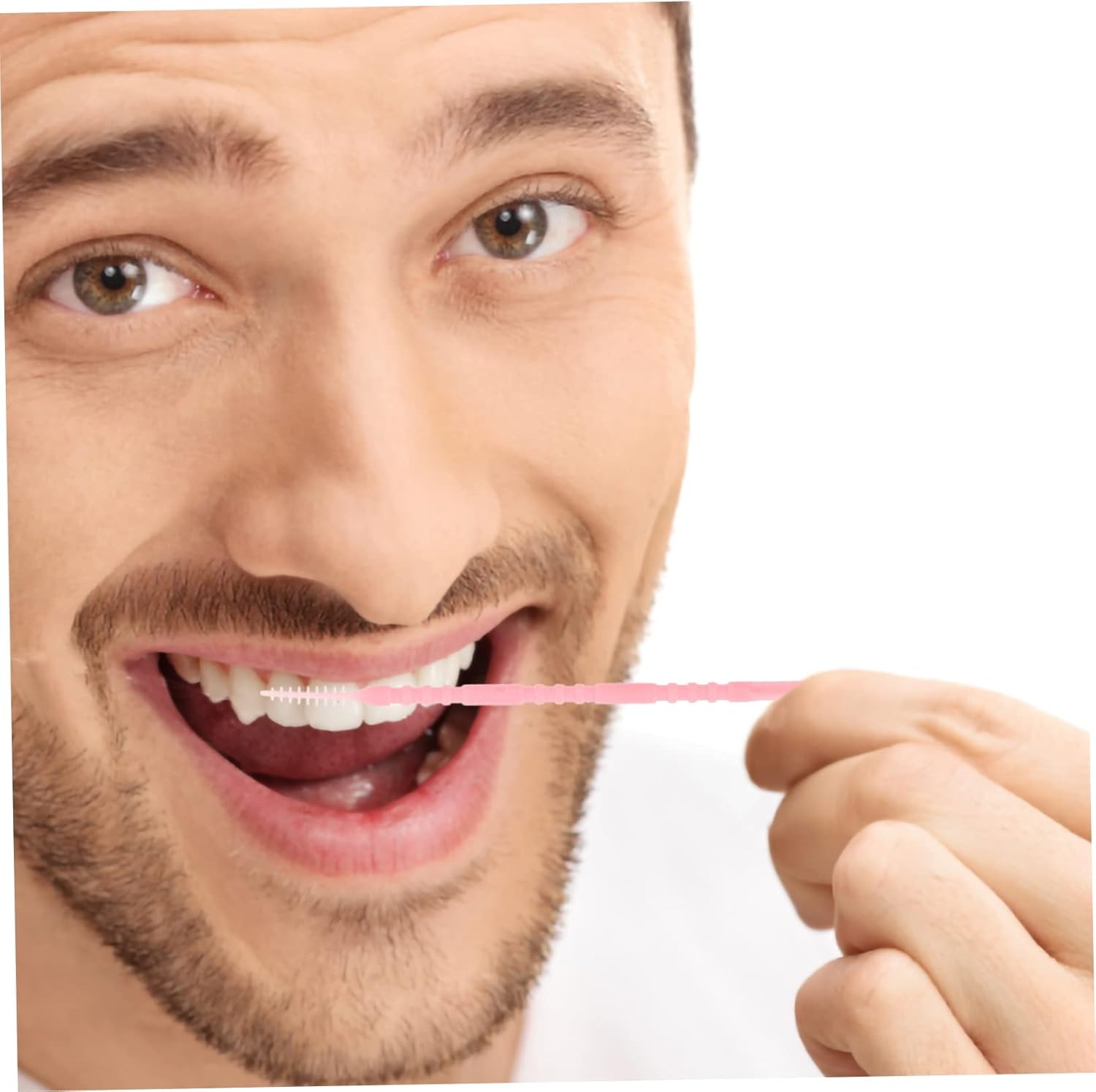 2 Pack Portable Dental Interdental Brushes for Oral Care