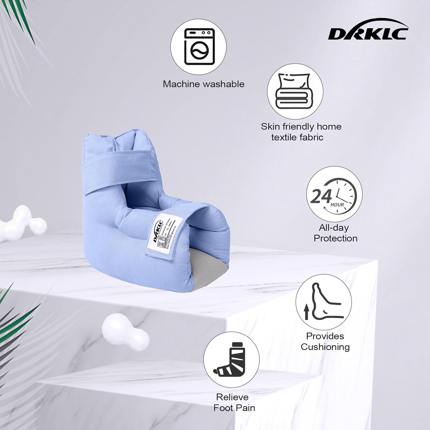 DRKLC Heel Protector Cushion Pillow for Pressure Relief