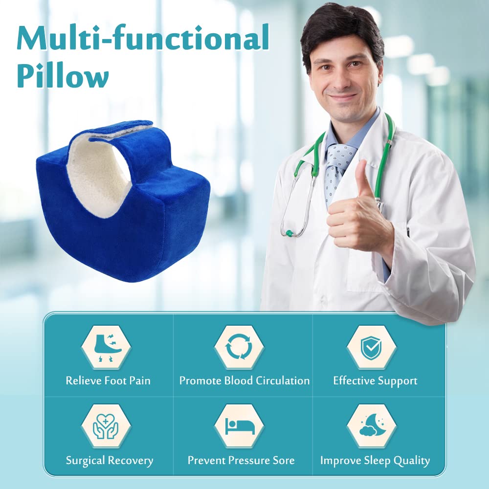 NEAUDE Foot Elevation Pillow 2PCS for Swelling Relief