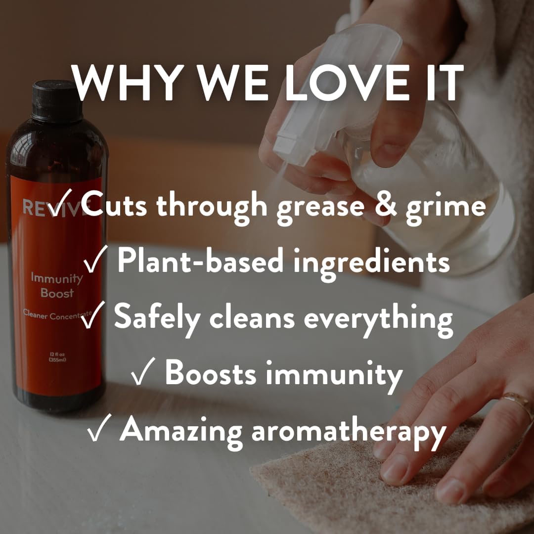 Immunity Boost Natural Cleaner Concentrate by REVIVEEO