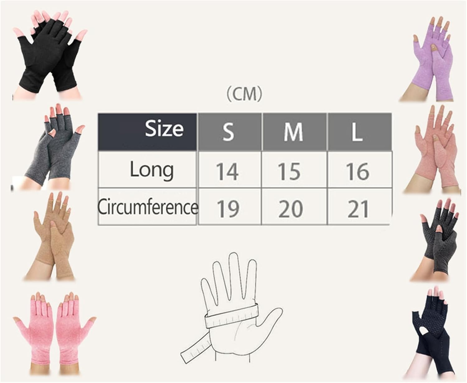 One Compress Bamboo Arthritis Gloves for Comfort and Flexibility
