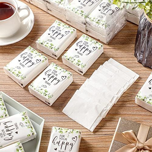 Wedding Tissues for Welcome Bags 3-Ply Mini Travel Size