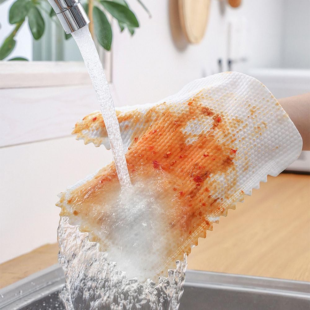 Multi-Purpose Washable Dusting Gloves for Home Use