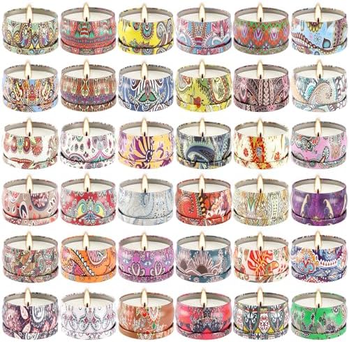 36 Pack Scented Candles for Home and Travel