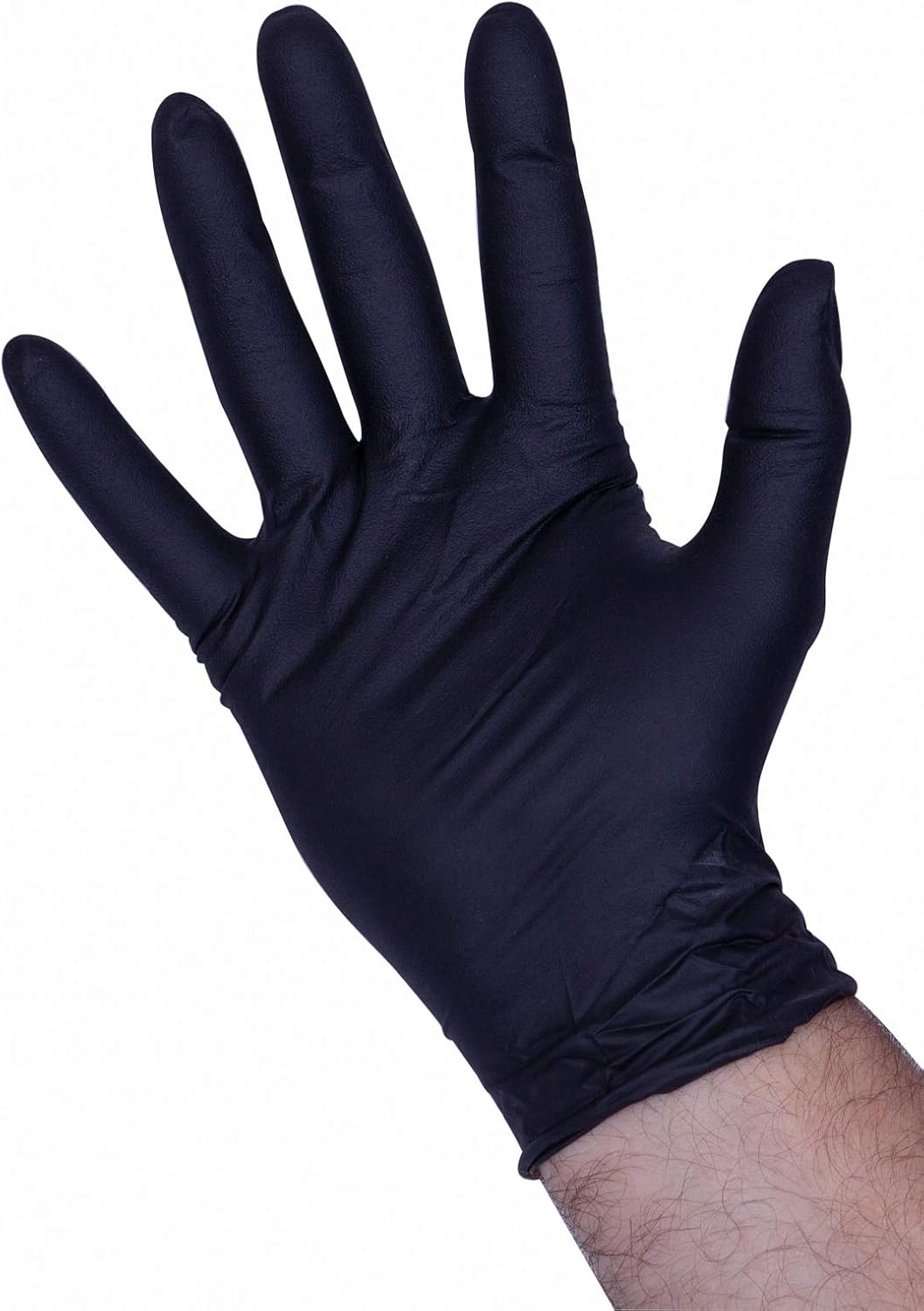 Premium Guard Nitrile Gloves 6 Mil Black 100 Per Box