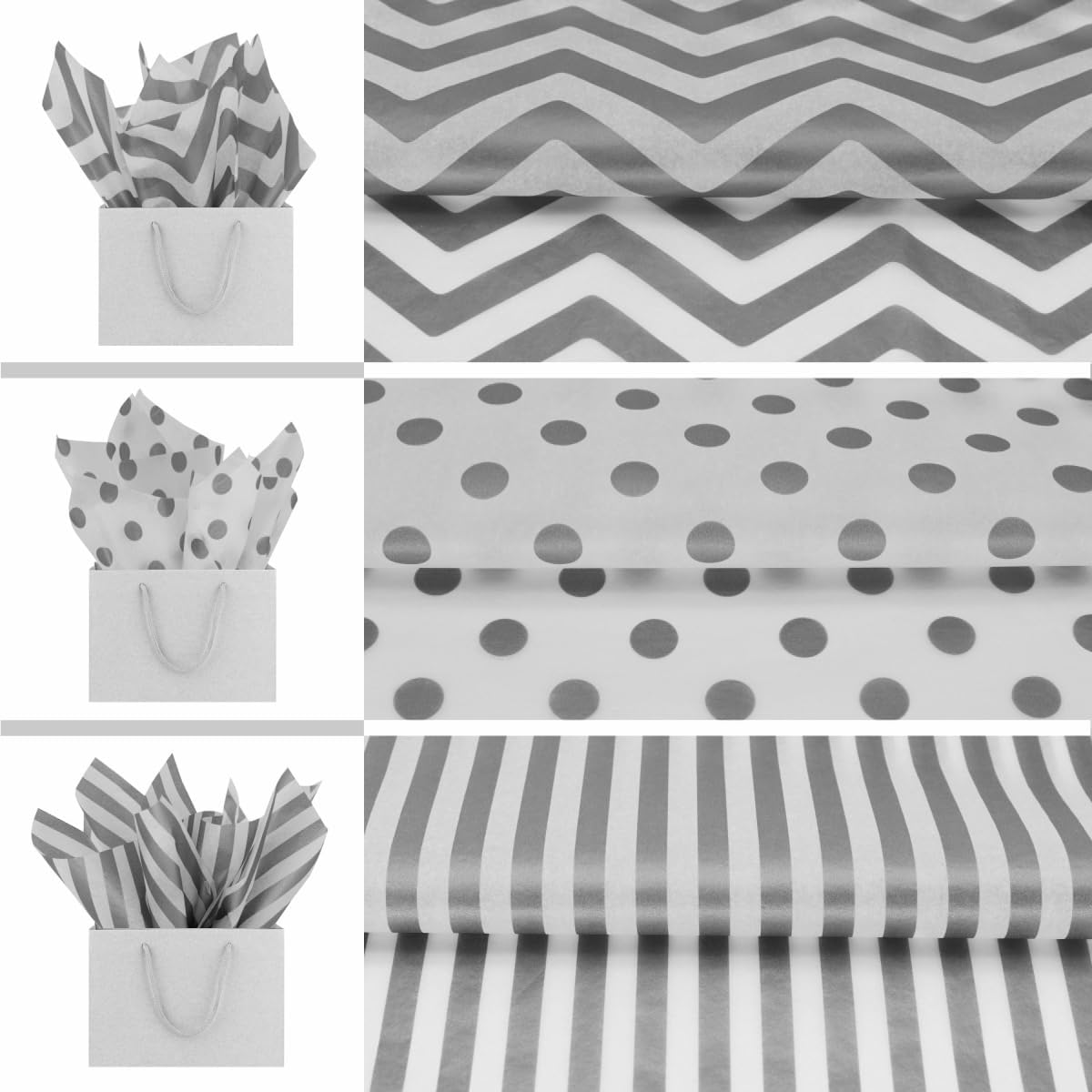 PMLAND Premium Gift Wrapping Tissue Paper 60 Sheets