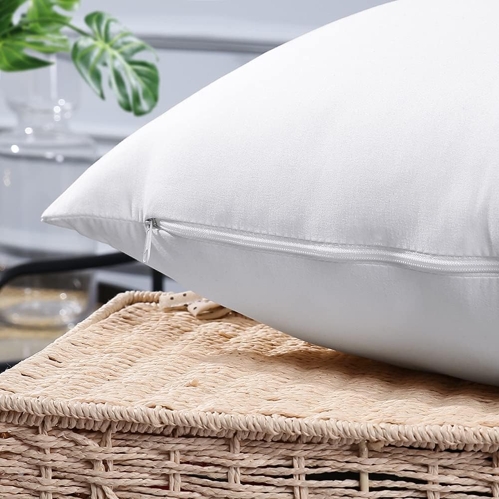 OTOSTAR Waterproof Outdoor Pillow Inserts Set of 4