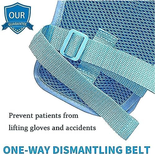 Fanwer Dementia Restraint Gloves 2PCS Control Mitts Safety Handwear