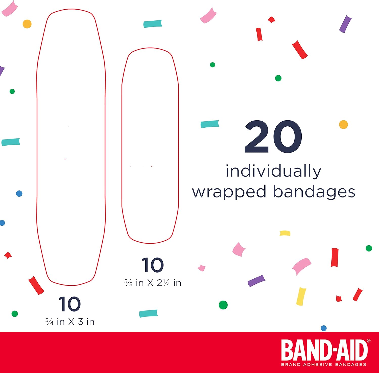 Band-Aid Sterile Adhesive Bandages with Paw Patrol Characters 20 Count