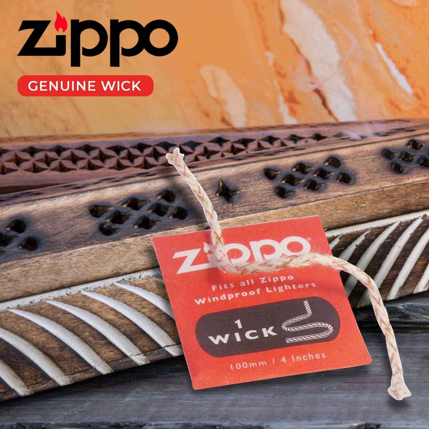Genuine Zippo Replacement Wicks 6 Pack