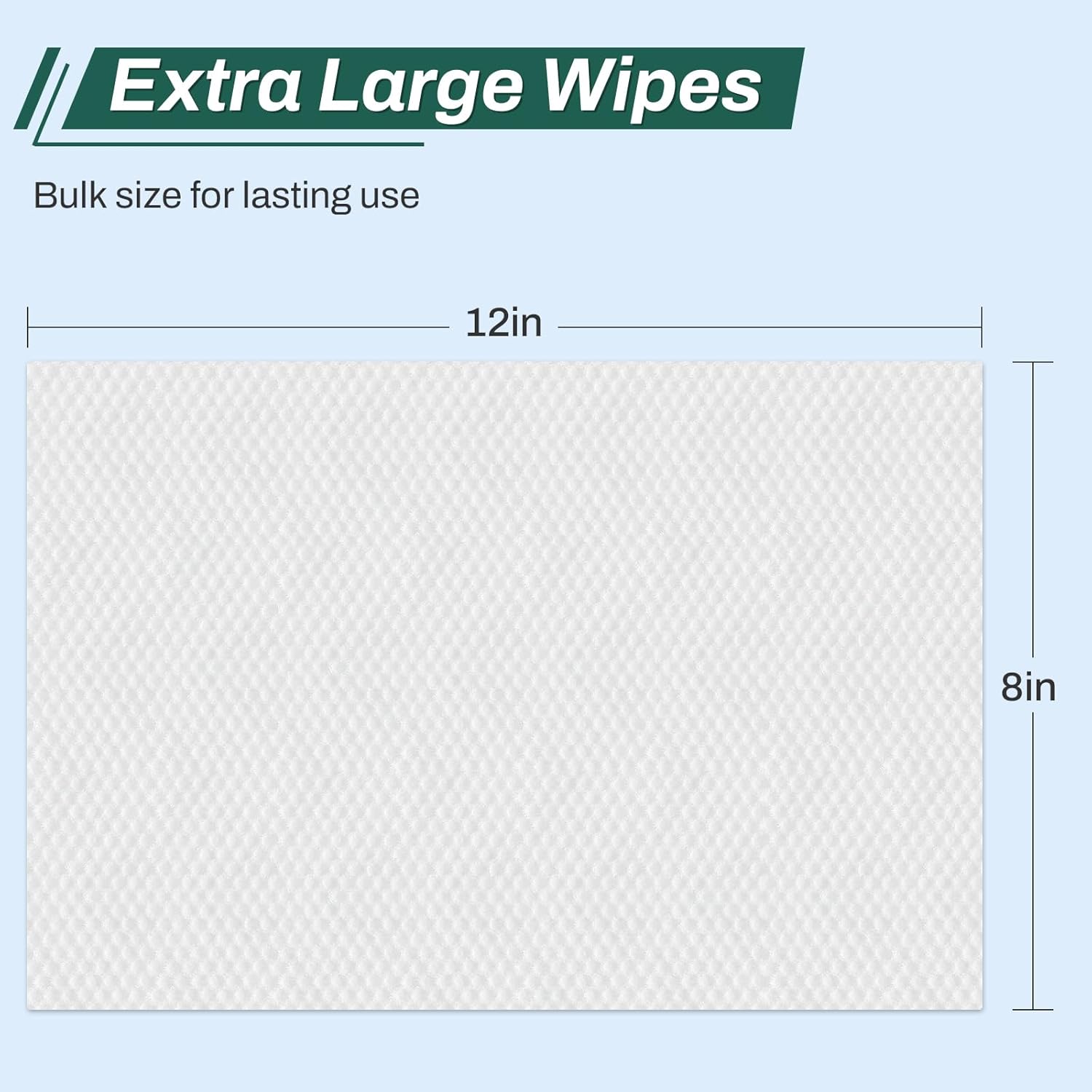 720 Count Extra Large Incontinence Wipes for Adults