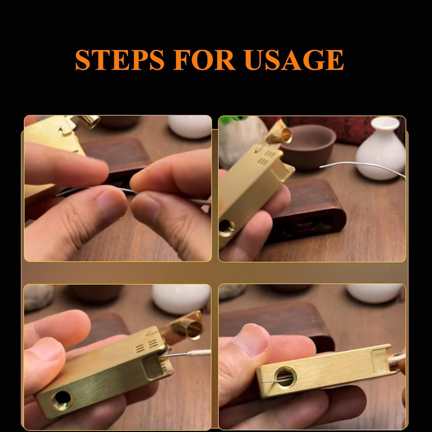 1M Kerosene Lighter Wick Replacement with Metal Needle