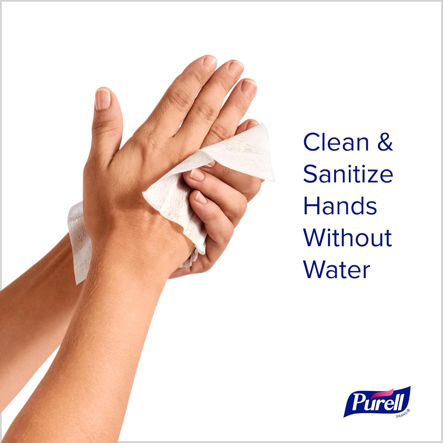PURELL Cottony Soft Hand Sanitizing Wipes 24 Wipes 4 Boxes