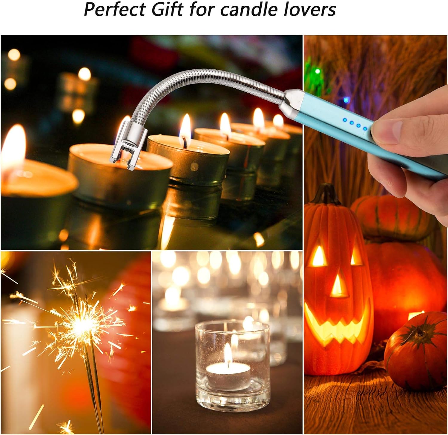 Meiruby Windproof USB Electric Candle Lighter