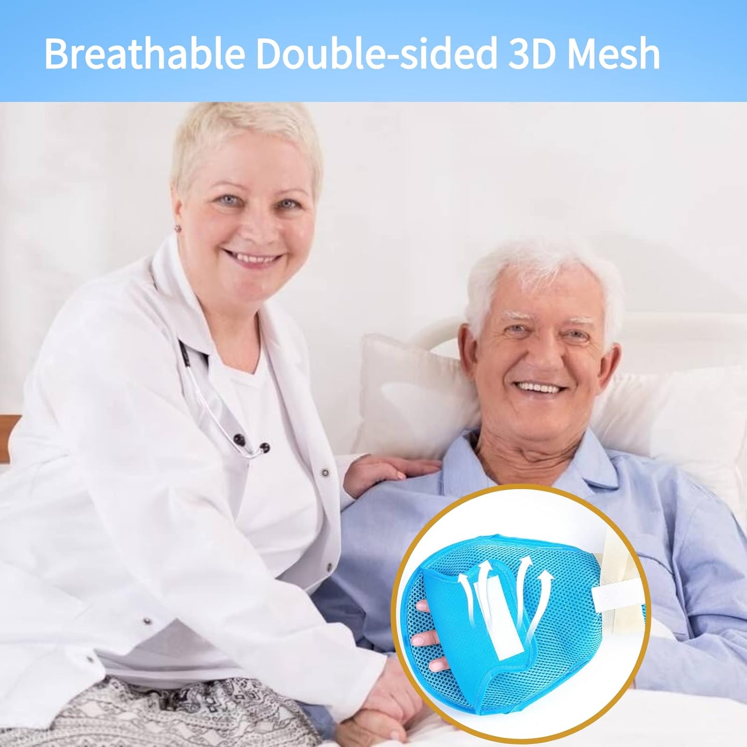 Safety Restraint Gloves for Dementia Patients