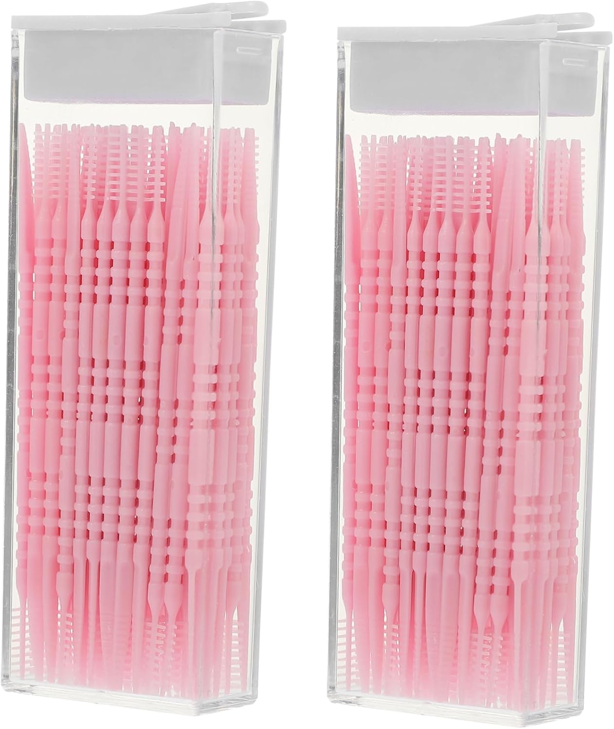 2 Pack Portable Dental Interdental Brushes for Oral Care