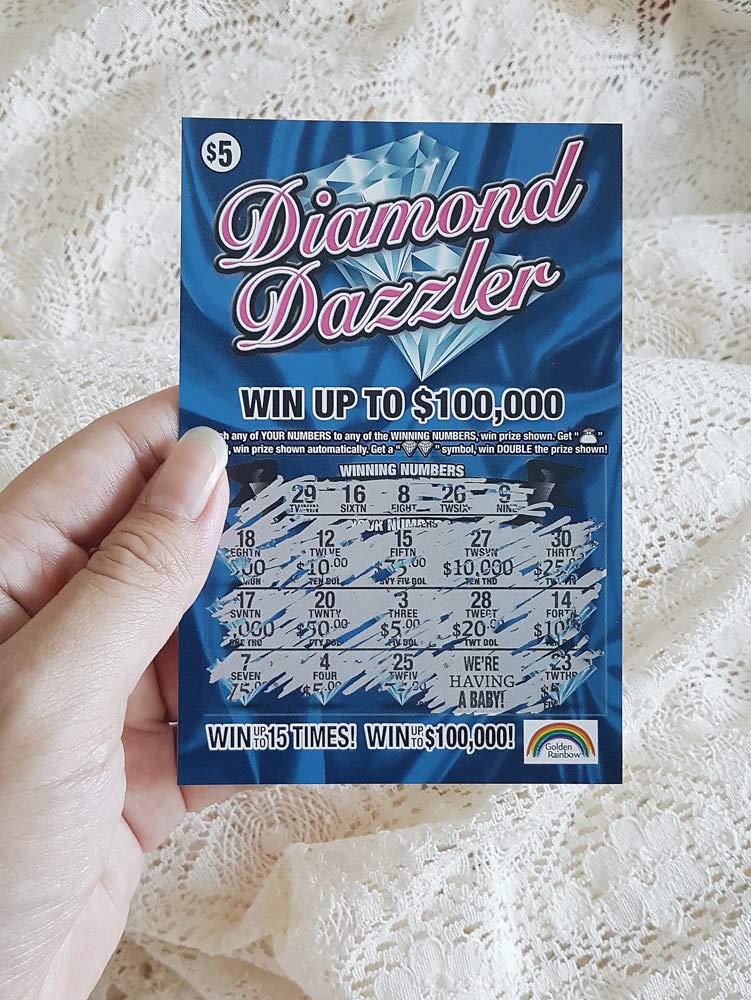Golden Rainbow Pregnancy Scratch Off Cards 5-Pack