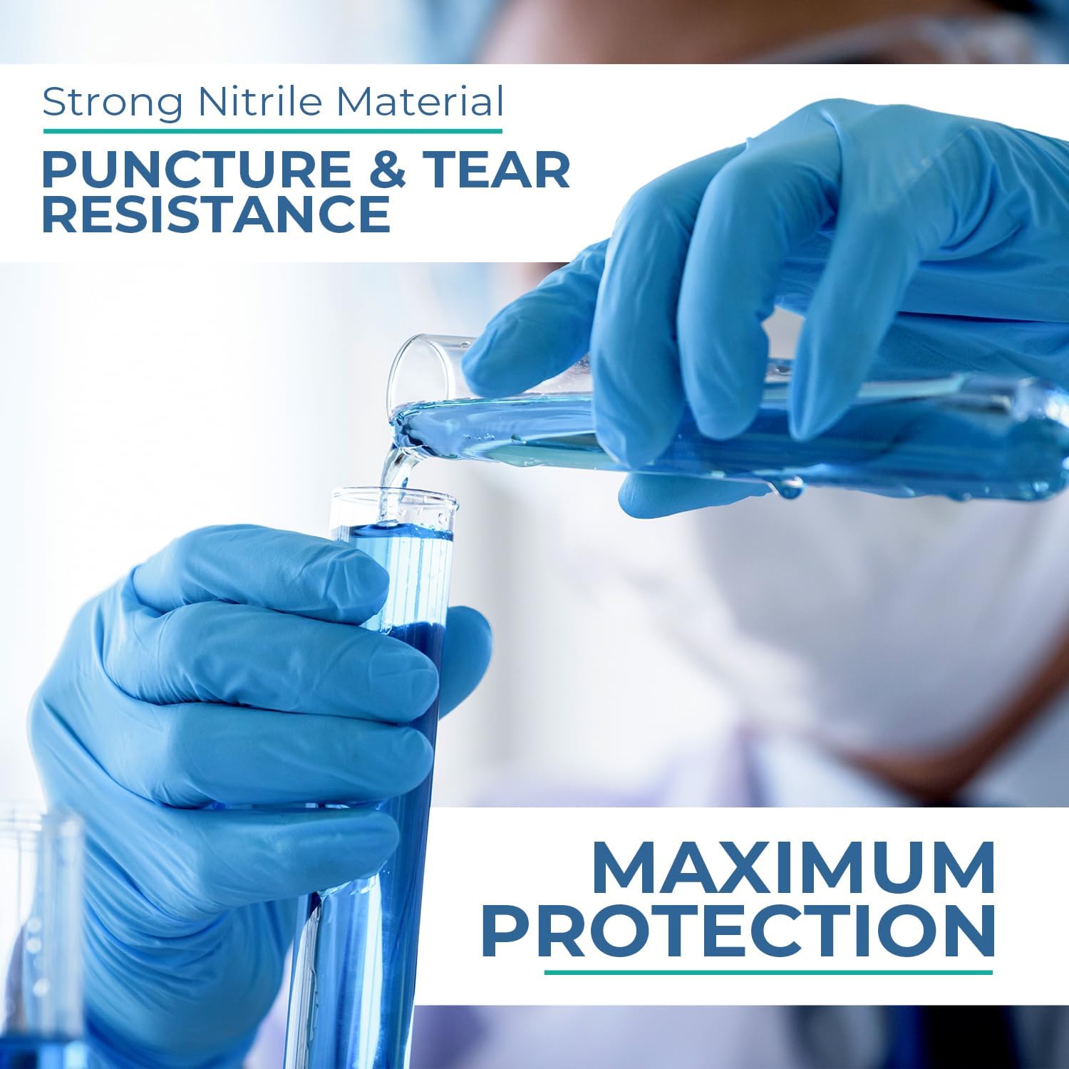 Nitrile Exam Gloves 4Mil Thick Latex-Free Powder-Free