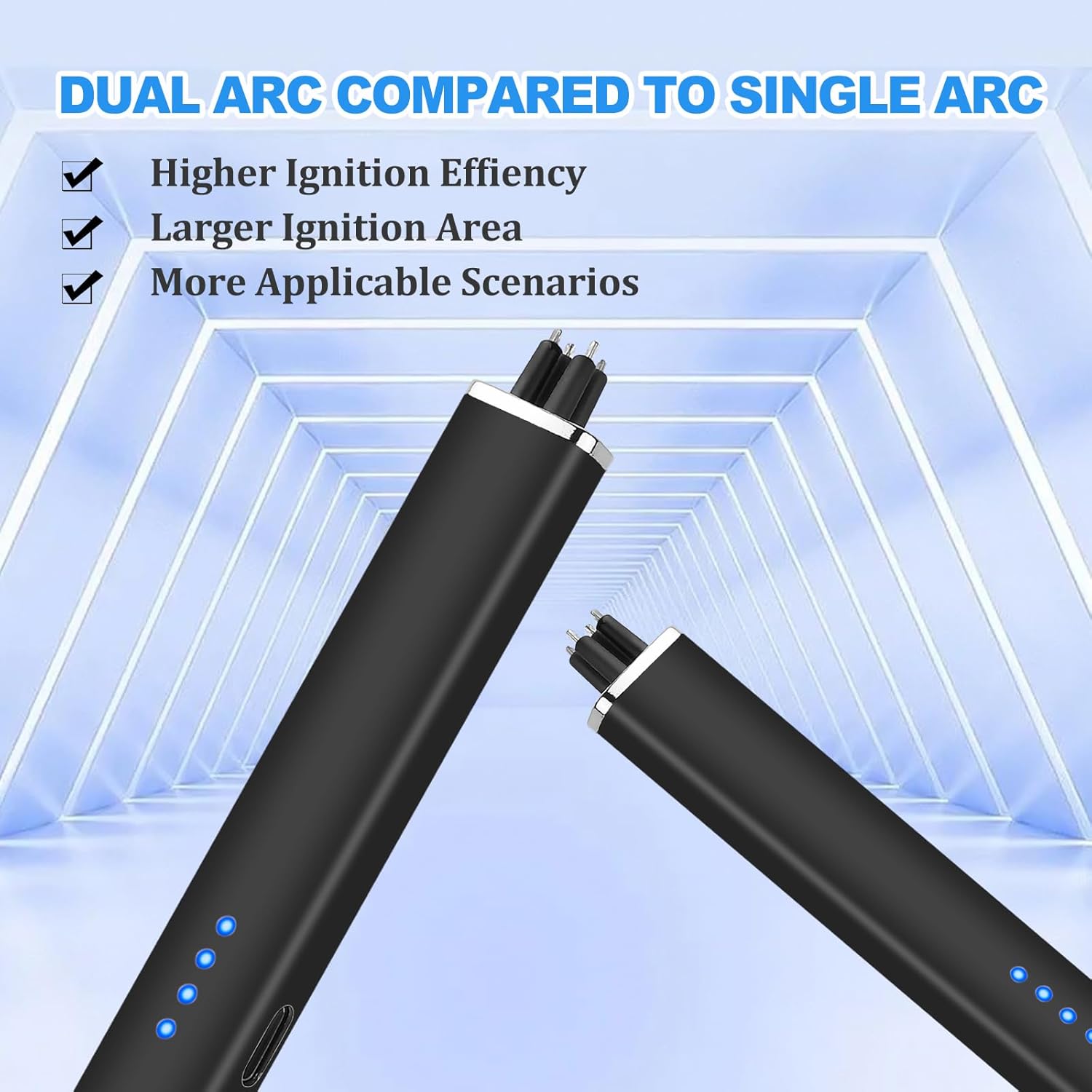 Electric Lighter Candle Lighter Rechargeable for Men and Women