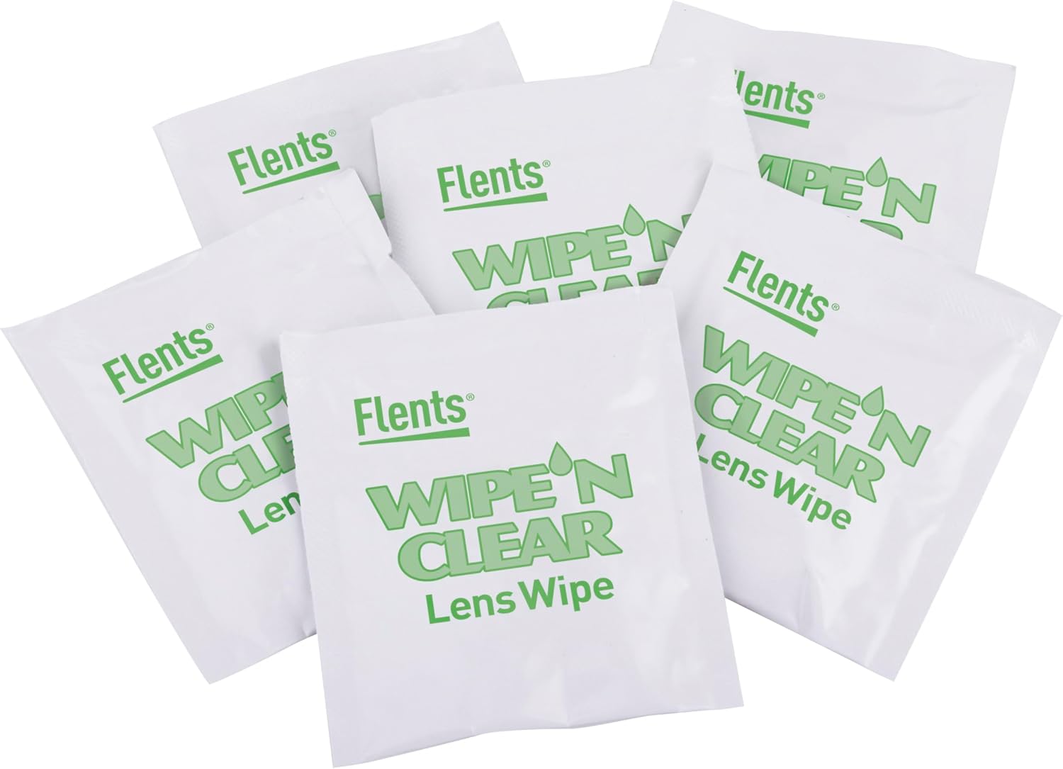 Flents Lens Wipes 150 Count Pre-Moistened Streak Free