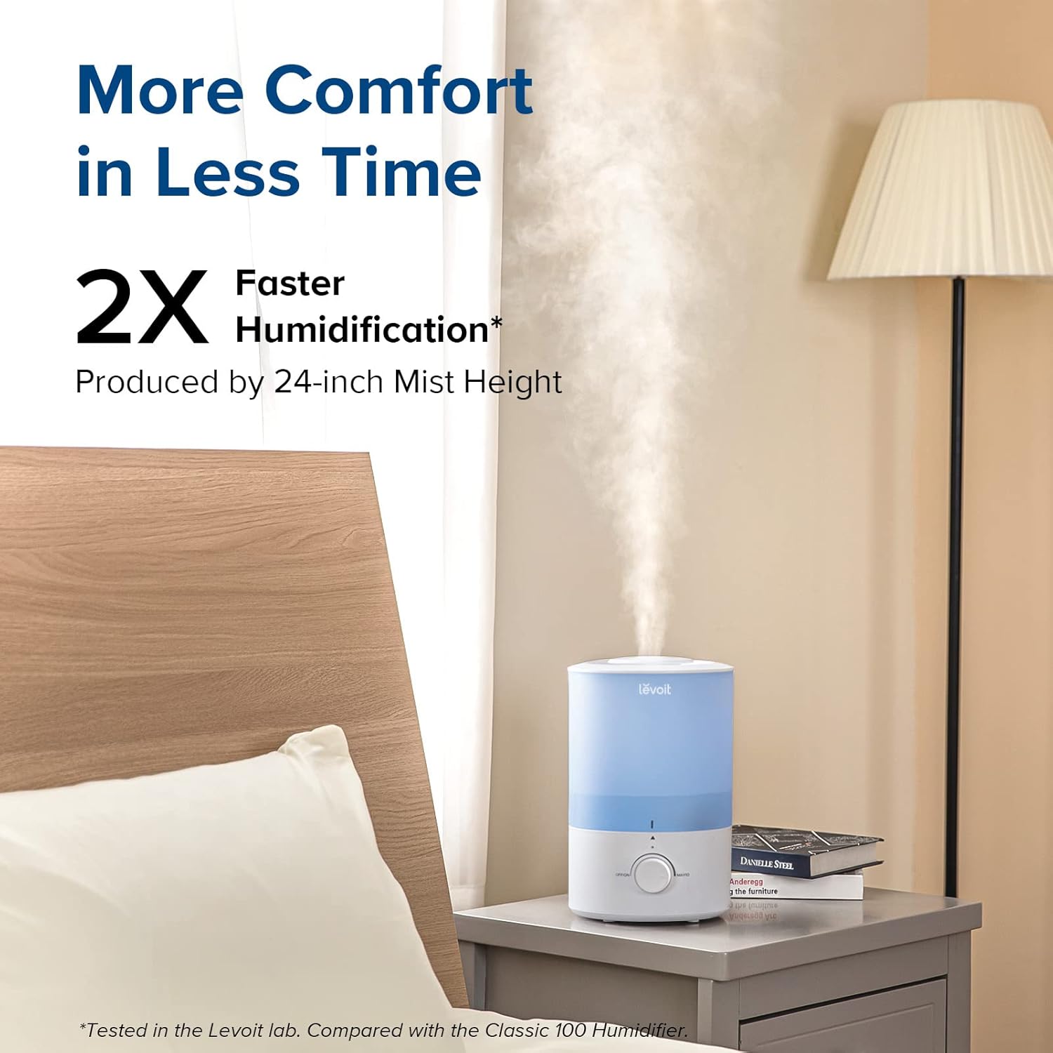 LEVOIT Air Purifier with Humidifier and Diffuser