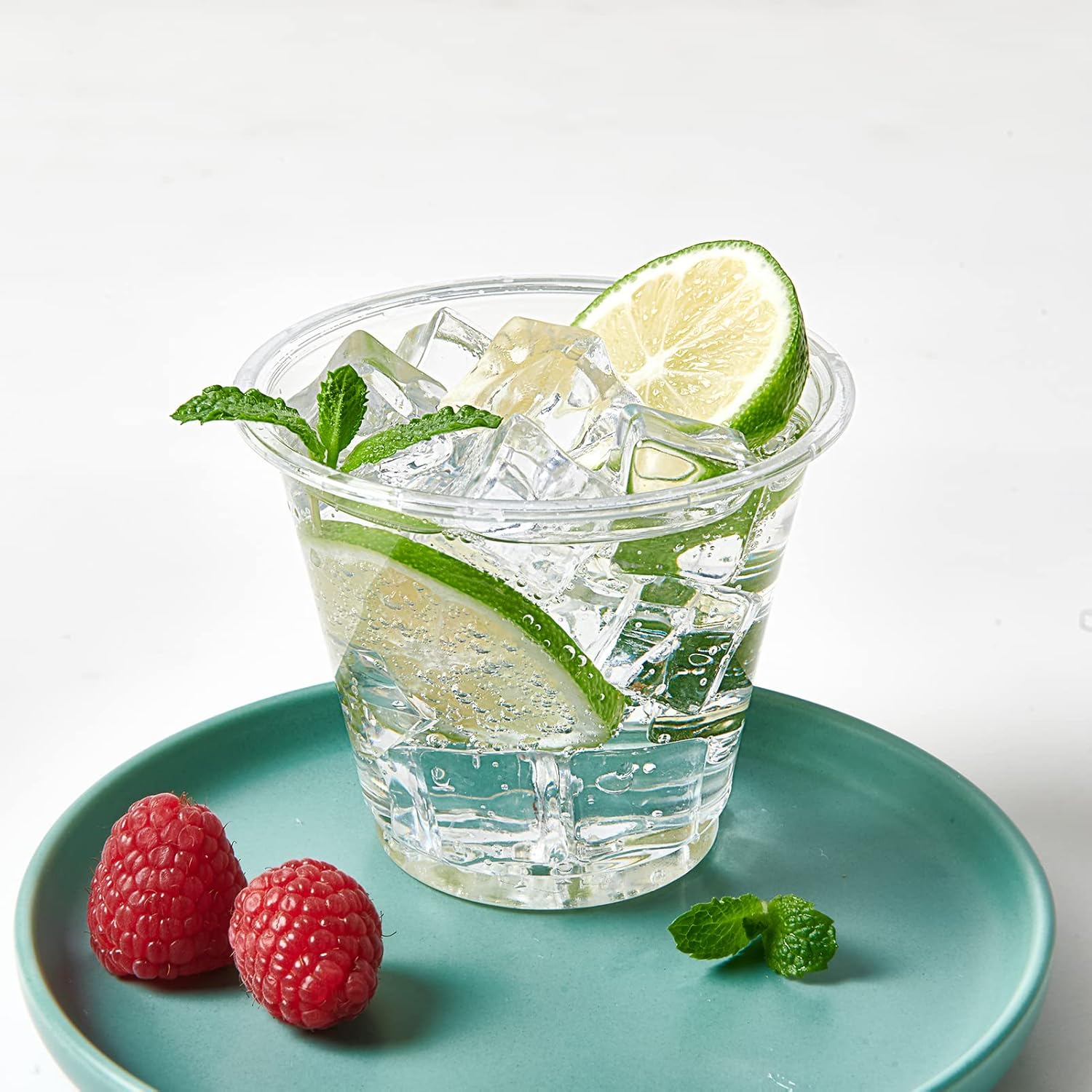 Turbo Bee 300 Pack 9oz Clear Plastic Cups for Parties