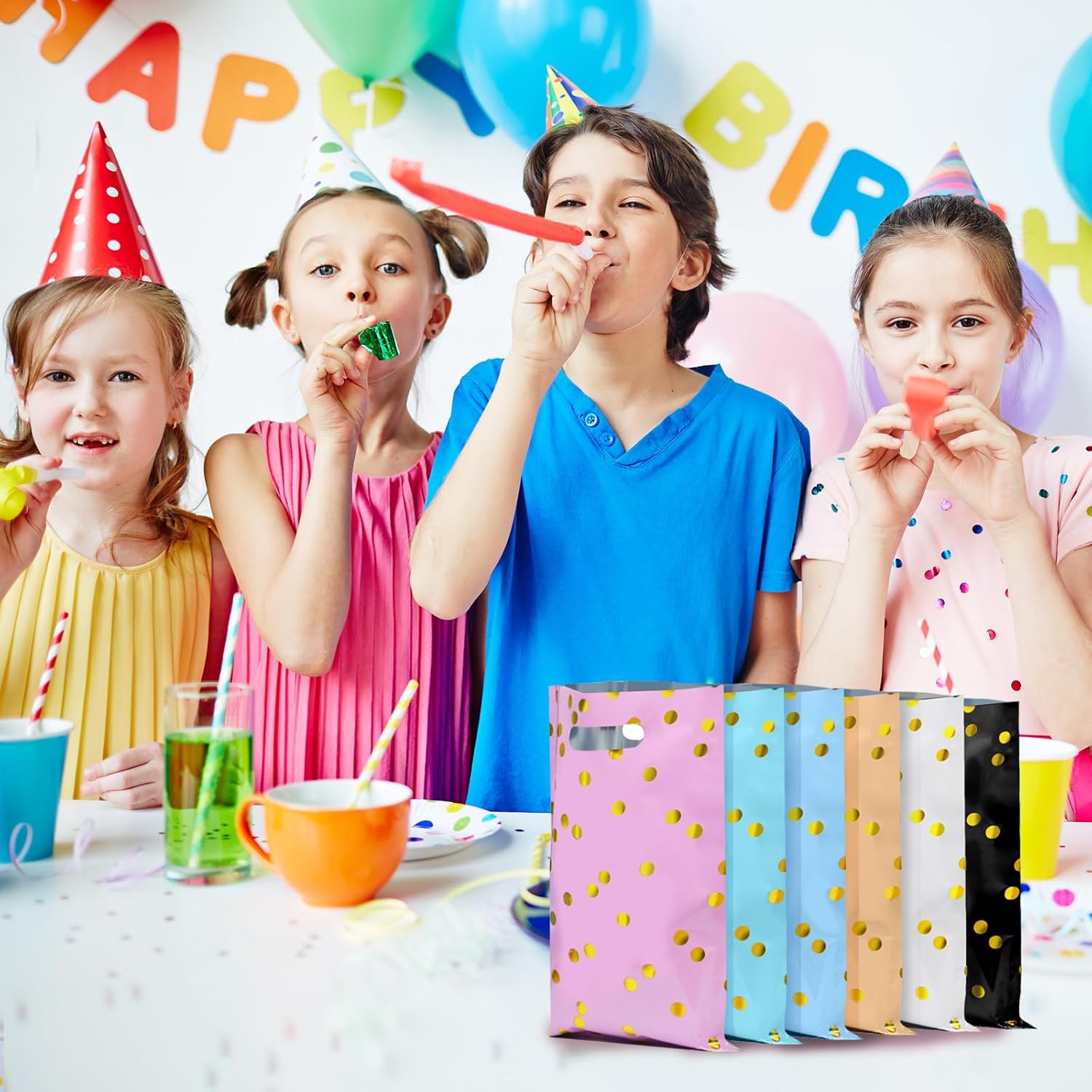 Kopokita 30PCS Party Favor Goodie Bags for Kids Birthday Party