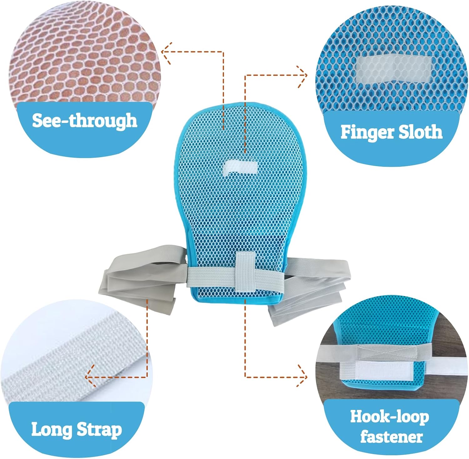 Lmaray Hand Restraint Glove for Elderly Dementia Patients
