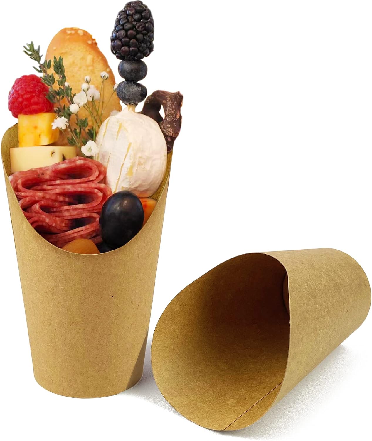CAMKYDE 50 Pcs French Fries Holder Cups 12oz