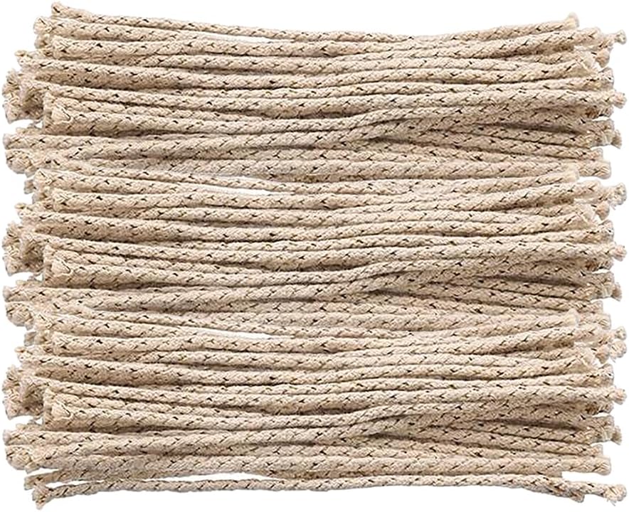 GSHLLO 100 Pcs Cotton Fuel Lighter Wicks