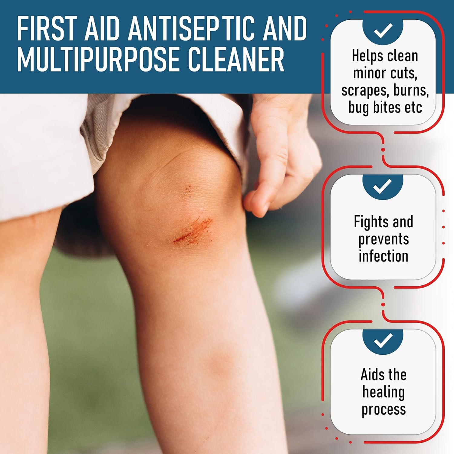3 Hydrogen Peroxide Solution 16 Oz First Aid Antiseptic Cleaner