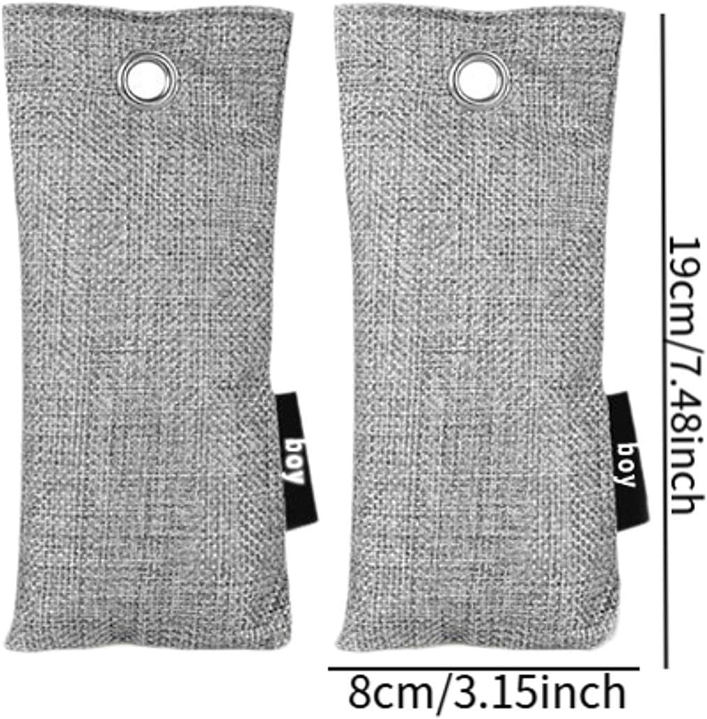2X Bamboo Charcoal Shoe Deodorizers for Fresh Air Purification