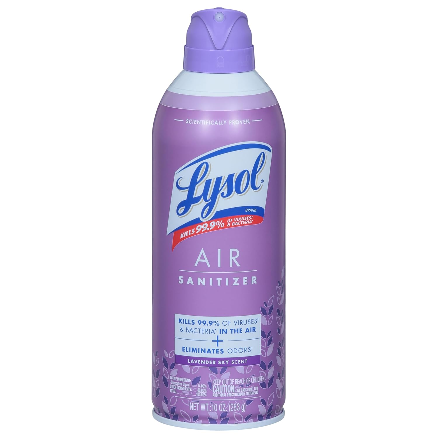 LYSOL Air Sanitizer Spray Lavender Sky 10 Fl Oz
