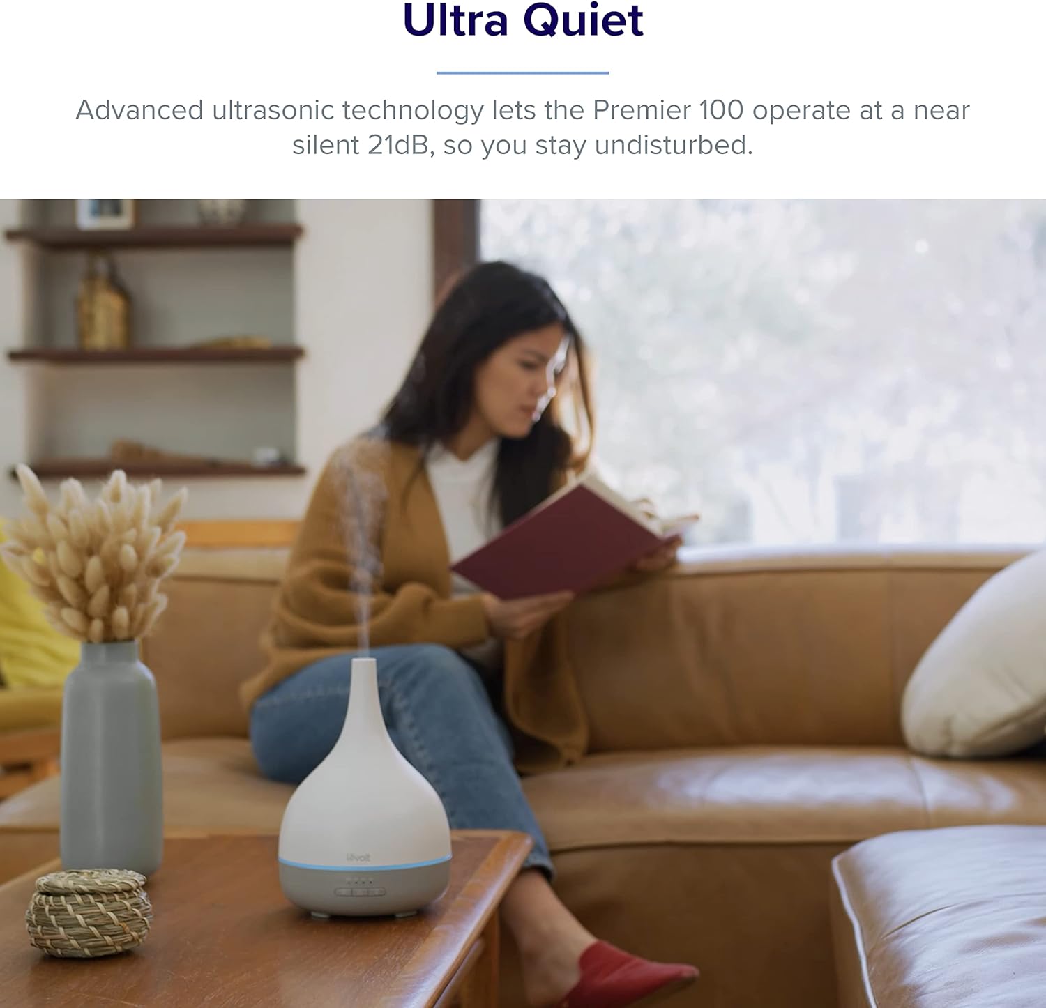 LEVOIT Air Purifier with Essential Oil Diffuser and Alexa Control