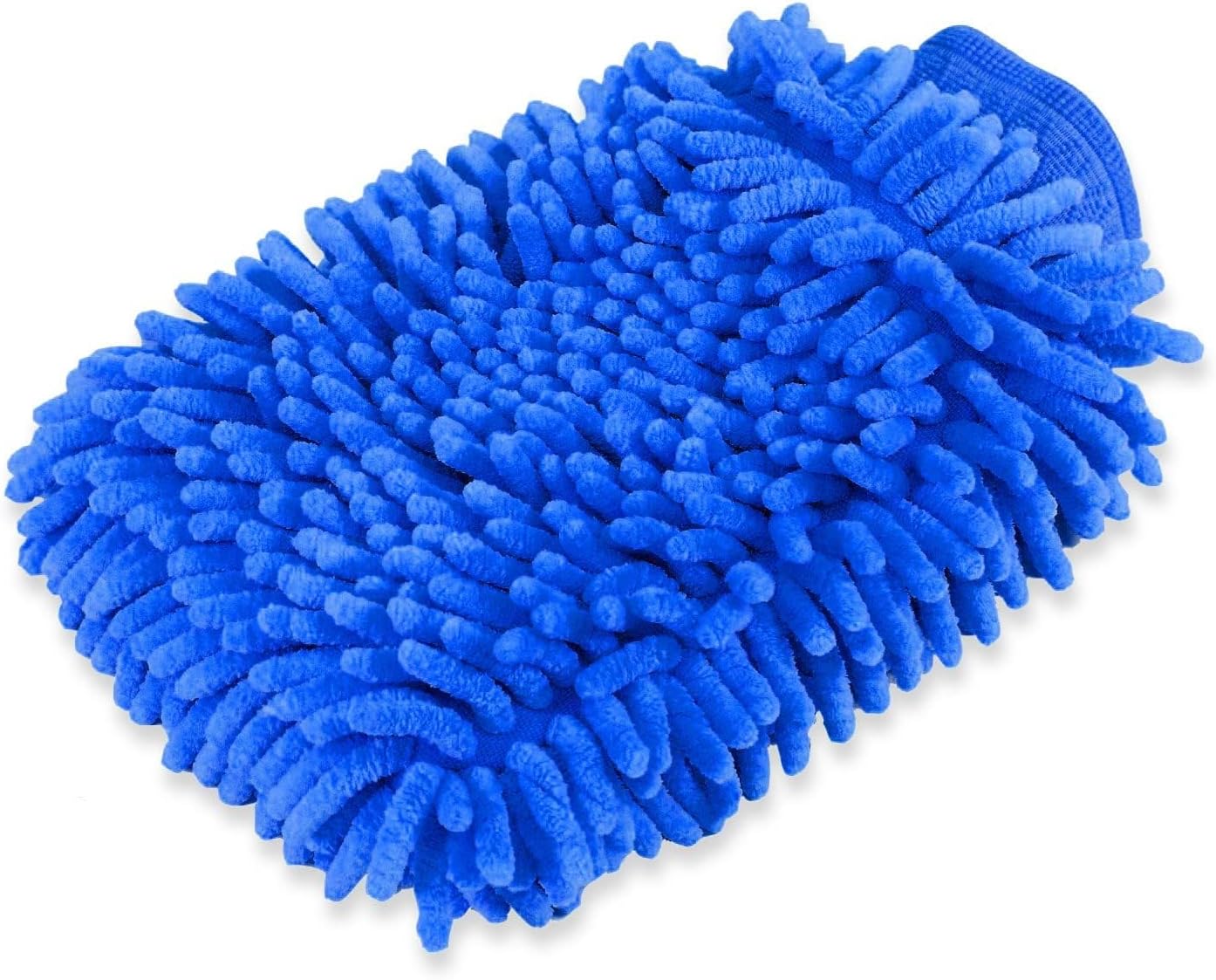 2 Pack Blue Microfiber Car Wash Mitts