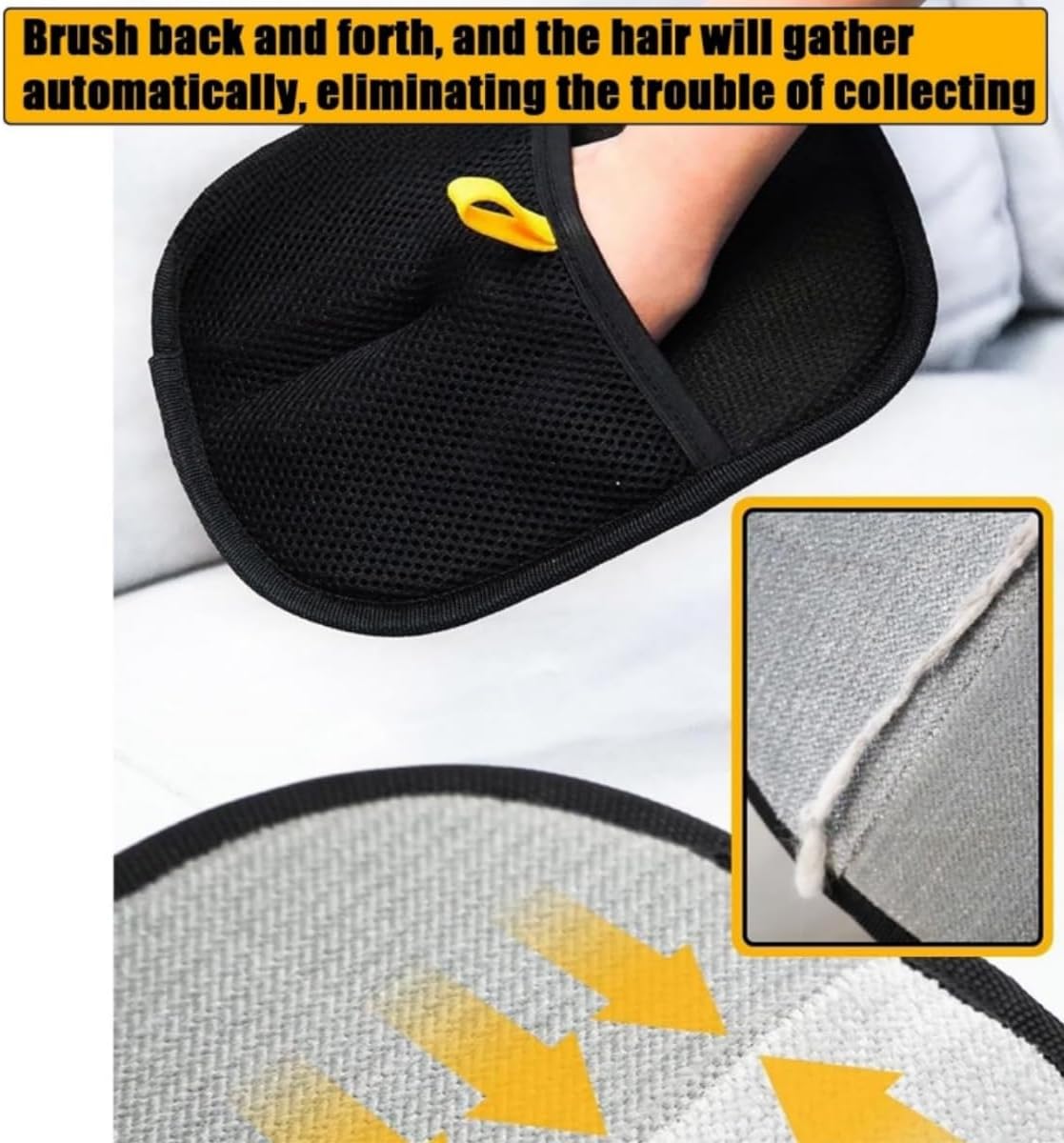 Double-Sided Pet Grooming Gloves for Dogs and Cats 1
