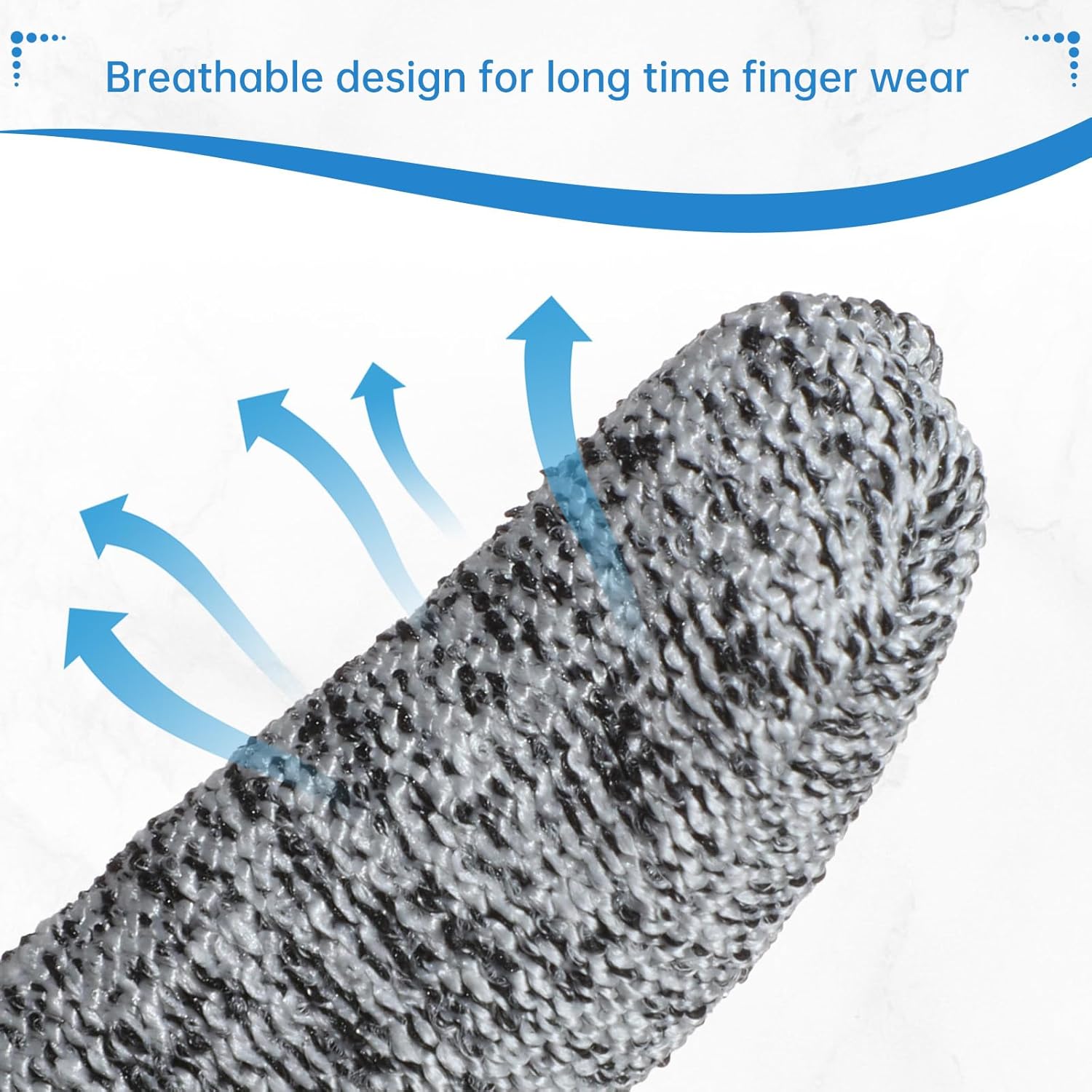 EORTA 40 Piece Cut Resistant Finger Cots