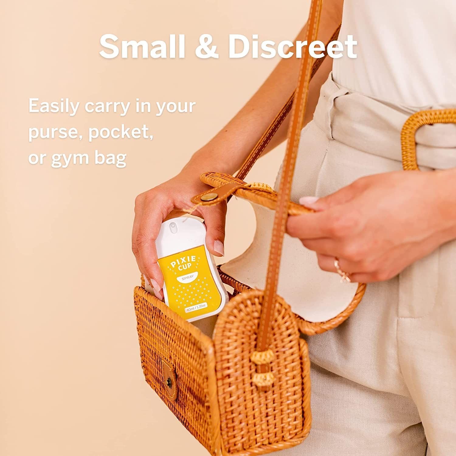 Pixie Hand Sanitizer - Quick Spray for Menstrual Cups and Period Discs