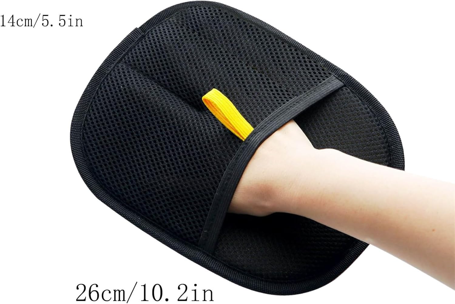 Double-Sided Pet Grooming Gloves for Smooth Cleaning