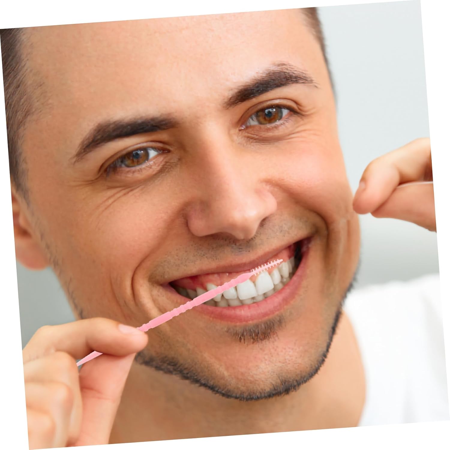2 Pack Portable Dental Interdental Brushes for Oral Care