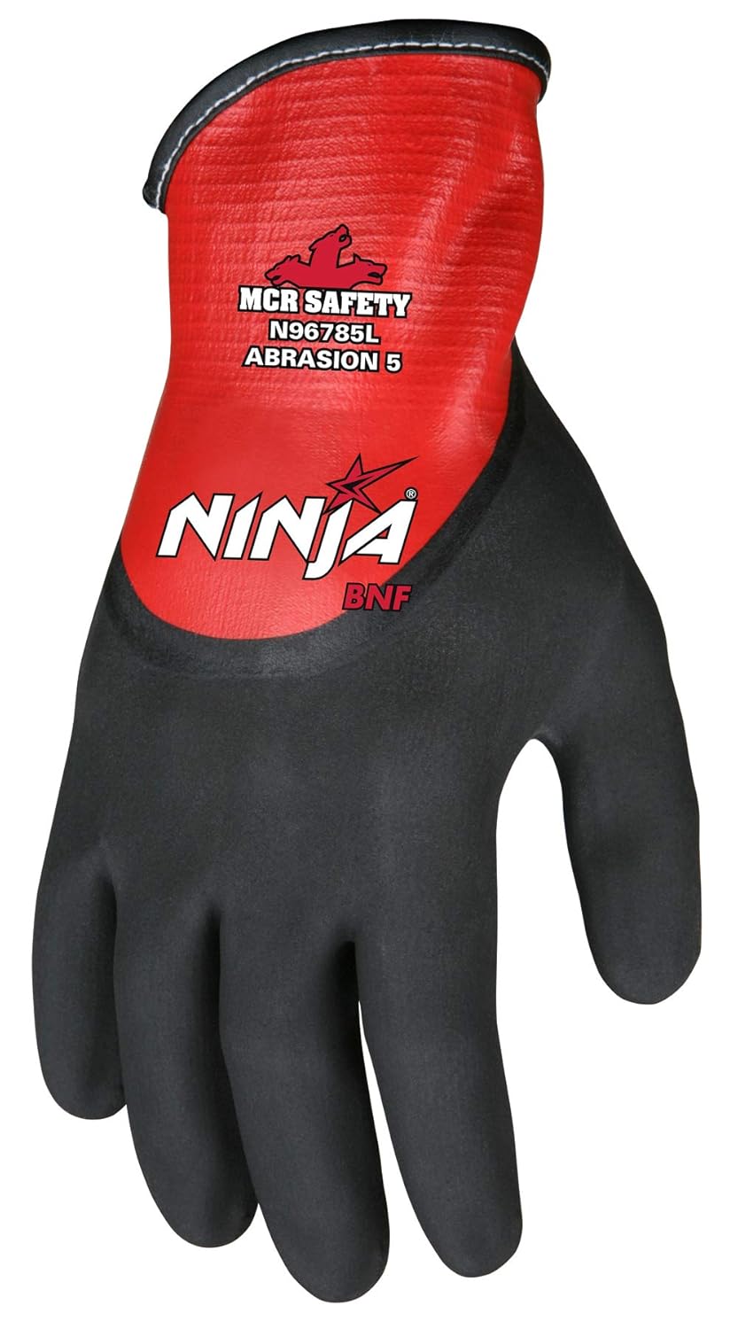 MCR Safety Ninja BNF Nitrile Gloves XX Large